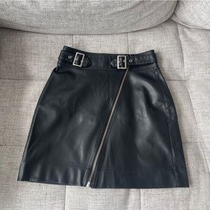 Urban Outfitter Faux Leather Mini Skirt